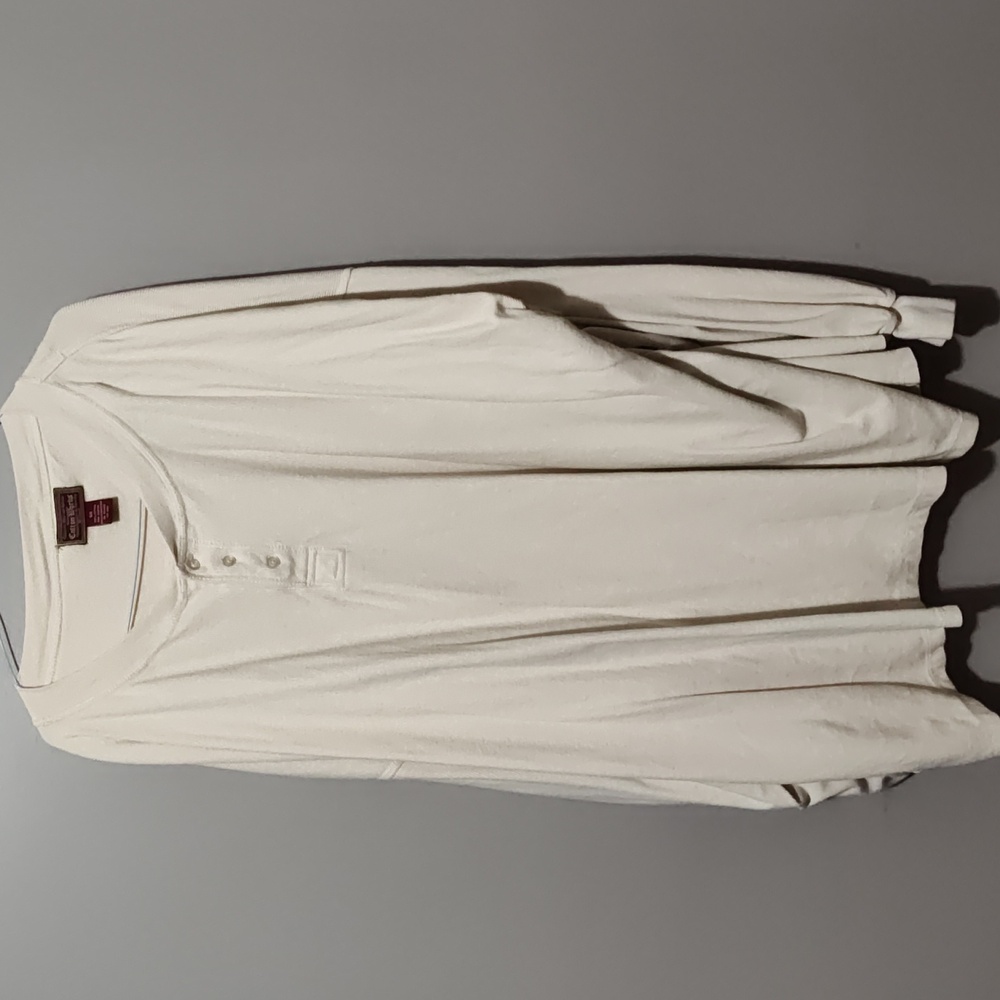 Cotton works Tan long sleeve shirt 6X